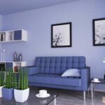 3D render of a Living Room Interior